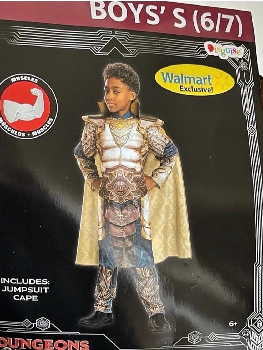 Disguise Dungeons & Dragons Honor Among Thieves Xenk Deluxe Muscle Costume Xenk